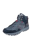 Camp David Herren High Top Hiking Sneaker mit Logo Artworks Nordic Blue 43