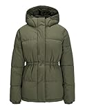 JJXX Damen Jxworld Puffer Jacket OTW Act Pufferjacke, Dusty Olive, M