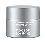 DOCTOR BABOR Renewal Cream | Regenerierende Anti-Aging und Anti-Pigmentflecken Gesichtscreme mit Pro-Retinol Komplex | Für eine strahlende, verjüngte Haut | Verfeinert das Hautbild | vegan | - 50ml