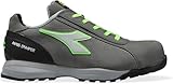 Diadora Unisex Glove MDS Sneaker, Coal Green Fluo, 42 EU