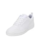 PUMA Unisex Rebound V6 Low Sneaker, White Cool Light Gray, 41 EU