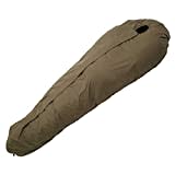 Defence 1 Top 185 Oliv Ultraleichter, taktischer Militär-Schlafsack für Erwachsene für Camping, Outdoor, Trekking, Backpacking