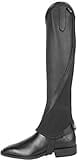 Amesbichler Reitsport Beinchaps Elegance schwarz Leder Minichaps Lederchaps Reitchaps Reitletten