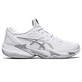 ASICS Damen Court FlyteFoam 3 Tennisschuhe, Weiß/Silber, 43.5 EU