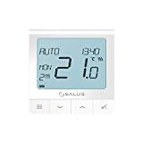 Salus SQ610RF Quantum Thermostat, Funk Heizungsregelung, Smart Home, Weiß