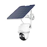 Reolink 4K 3G/4G LTE Überwachungskamera mit SIM Kartenslot, 355°&140° PTZ Solar Kamera Outdoor mit 8MP Farbnachtsicht, Person/Auto/Haustiererkennung, 32GB microSD-Karte, Go PT Ultra+6W Solarpanel