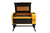 TEN-HIGH CO2 60W Laser Graviermaschine mit USB-Anschluss, Gravurbereich 600x900 mm, MEHRWEG