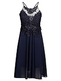 APART Fashion Damen Cocktail Jurken Dress, Navy, S EU