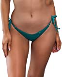 Wicked Weasel Wave Dream 248 Deep Green Brazilian Bikini Bottom Badeanzug, Grün, Large