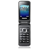 Samsung GT-C3520 Klapphandy (2,2 Zoll) Display, 1,3 Megapixel Kamera) charcoal-gray