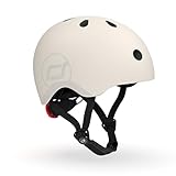 Scoot & Ride Kinder Fahrradhelm, ash, 51 bis 55cm