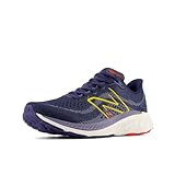 New Balance Herren Fresh Foam X 880 V13 Laufschuh, Nb Navy/Ginger Lemon/Neo Flame, 50 EU Weit