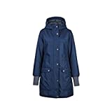 Finside W Oikku Blau - Wasserdichter warmer Damen Winterparka, Größe 40 - Farbe Navy