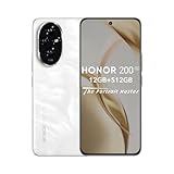 HONOR 200 5G Smartphone 12+512GB, 120Hz 6.7“ AMOLED, 50MP Triple Kamera, Snapdragon 7 Gen 3, 5200mAh Akku mit 100W Ladegerät, Android 14, Dual SIM, NFC, Silber