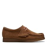 Clarks Originals Herren Halbschuhe Wallabee Braun 45