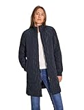 CECIL Damen B101021 Langer Blouson, Dark Navy Blue, M