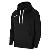 Nike Herren M Nk Flc Park20 Po Hoodie Kapuzenpullover, Black/White/White, L EU