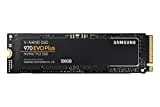 Samsung 970 EVO Plus NVMe M.2 SSD, 500 GB, PCIe 3.0, 3.500 MB/s Lesen, 3.200 MB/s Schreiben, Interne SSD für Gaming und Grafikbearbeitung, MZ-V7S500BW