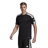 adidas Herren T-Shirt Squadra 21 Jersey, Black / White, XL