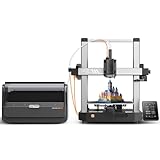 Anycubic Kobra 3 Combo 3D Drucker Mehrfarbig, Druck in 4 Farben, 600mm/s hohe Geschwindigkeit, Trocknung Filament während des Drucks, Auto Nivellierung 3D Printer Druckgröße 250 * 250 * 260mm