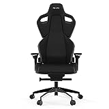 RECARO Exo FX Pure Black | Ergonomischer, hochwertiger Gaming Stuhl | Mit stufenloser Einstellung über Handräder | Made in Germany | Auch als Bürostuhl | TÜV Zertifiziert