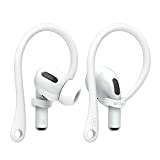 elago EarHooks Kompatibel mit AirPods 4, AirPods 3, AirPods Pro, 2, 1 Hülle - Verbessert, Perfekter Ersatz Ohrbügel Ohrhaken [US Patent Angemeldet] (Weiß)