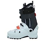 DYNAFIT W Neo PU Boot Schwarz-Weiß, Damen Touren-Skischuh, Größe EU 40.5 - Farbe White - Fluo Coral