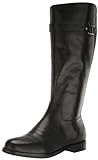 Easy Spirit Aubrey Damen-Stiefel, kniehoch, Schwarz Leder 1, 38 EU