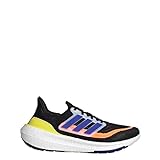 adidas Ultraboost Light Sneaker für Herren, Core Black Lucid Blue Bright Yellow, 41 1/3 EU