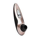 Womanizer Pro40 Klitoris Sauger Erotik Vibrator für Frauen sex spielzeug dildo | Klitoris Stimulator Auflegevibrator mit 6 Intensitätsstufen | Leises Wasserdichtes Sexspielzeug für sie | Roségold