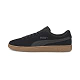 PUMA Unisex Puma Smash v2 Low-Top, Puma Black-Puma Black, 44 EU