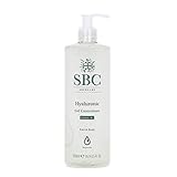 SBC Skincare - Feuchtigkeitsgel für Gesicht und Körper mit Hyaluronsäure - 500 ml - Feuchtigkeitsspendend - Verbessert Ausstrahlung und Straffheit - Hautpflege - Hyaluronic Gel Concentrate