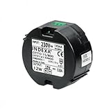 Indexa 32153 Up-Netzgerät 12V Dc 1A, Stabilisiert Otto Videoüberwachungssystem schwarz/weiß