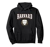 Harvard University Classic Wappen Pullover Hoodie