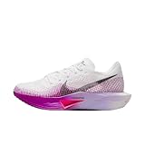 Nike Vaporfly 3 Damen Straßenrennschuhe (DV4130-104, White/Vivid Purple/Purple), Weiß/Lebendiges Lila/Violett, 37.5 EU