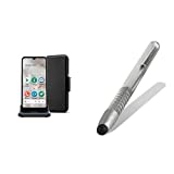 Doro 8100 Plus Senioren Smartphone inkl. Tischladestation und Wallet Case & 6935 Stylus