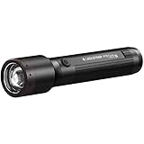 Ledlenser, P7R Core, LED Taschenlampe, 1400 Lumen, mit Akku, wiederaufladbar, wasserfest, fokussierbar, Leuchtweite 300 Meter, Leuchtdauer bis zu 90 Stunden, mit Magnetladekabel