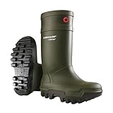 Dunlop Protective Footwear Unisex Dunlop Purofort Thermo+ Fuld sikkerhed Kurzschaft Gummistiefel, Grün, 43 EU