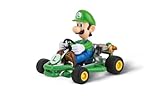 Carrera RC I 2,4GHz Mario Kart Pipe Kart I Luigi RC-Fahrzeug I Offiziell lizenziert I Authentisches Design I Für Nintendo-Fans I Ferngesteuertes Auto