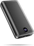 PDBEST PowerBank 50000mAh große kapazität, 22,5W schnelles Aufladen externer Akku USB-C 3 Ausgänge und 2 Eingänge LED Display Power Bank kompatibel mit Samsung iPad Android usw