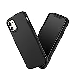 RhinoShield Case kompatibel mit [iPhone 11] | SolidSuit - Stoßdämpfende & schlanke Schutzhülle mit Premium Finish - 3.5 Meter Fallschutz - Klassik Schwarz