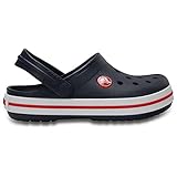 Crocs Unisex Kids Crocband Clog K, Navy/Red, 36/37 EU