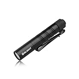 OLIGHT I3T 2 Mini Taschenlampe, 200 Lumen Kompakte Helle Licht mit beidseitigem Taschenclip, 2 Lichtmodi AAA-Batterie Taschenlampe mit Endkappenschalter für Camping Outdoor und Wandern