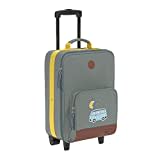 LÄSSIG Kinder Trolley Reisekoffer mit Packriemen und Rollen 18,3 Liter, 46 cm, 3 Jahre/Trolley Adventure Bus