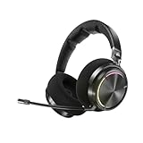 Corsair Virtuoso MAX Wireless Gaming-Headset mit Bluetooth – Dolby Atmos, SoundID, Aktive Geräuschunterdrückung, Mikrofon in Rundfunkqualität, Graphene-Treiber, für PC, Mac, PS5, PS4 – Kohlenstoff