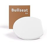 Bullseat® WC Sitz weiß O-Form • Absenkautomatik/Softclose • abnehmbar • easyclean • Toilettendeckel • Klobrille • hochwertiges Duroplast