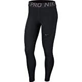 NIKE Damen W Np Tight, Schwarz/Donnergrau, M