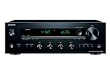 Onkyo TX-8470 2-Kanal Stereo Receiver mit WLAN, Bluetooth, Phono, Hi-Res Audio und Roon Ready