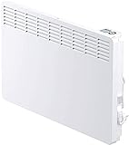 STIEBEL ELTRON Wandkonvektor CNS 200 TREND, 2 kW für ca. 25 m², LC-Display, Wochentimer, Elektroheizung energiesparend, Weiß, 236528