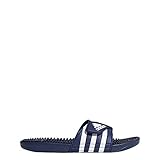 adidas Unisex Adissage Folien Sandale, Dunkelblau/Weiß/Dunkelblau, 44 EU